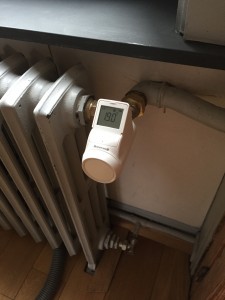 Robinet thermostatique connecté