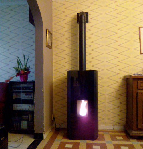 Installation poêle à pellets Bondues